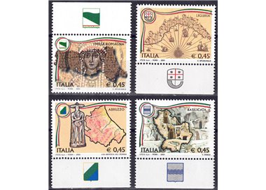 ITALY 2004 Regions of Italy ca 4v MNH**