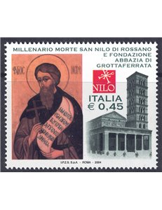 ITALIA 2004 San Nilo di Rossano MNH**