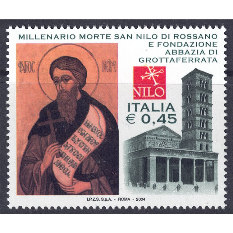 ITALY 2004 Saint Nilus of Rossano MNH**