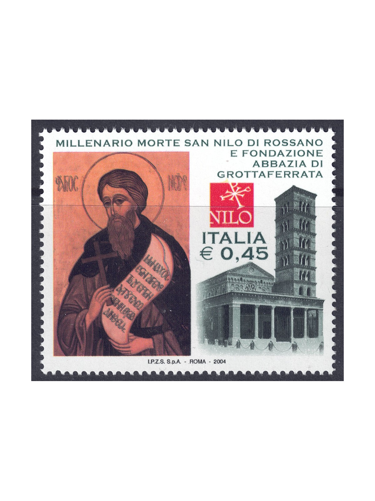 ITALY 2004 Saint Nilus of Rossano MNH**