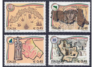 ITALY 2004 Regions of Italy 4v MNH**