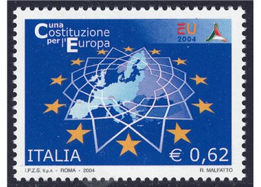 ITALY 2004 European Constitution MNH**