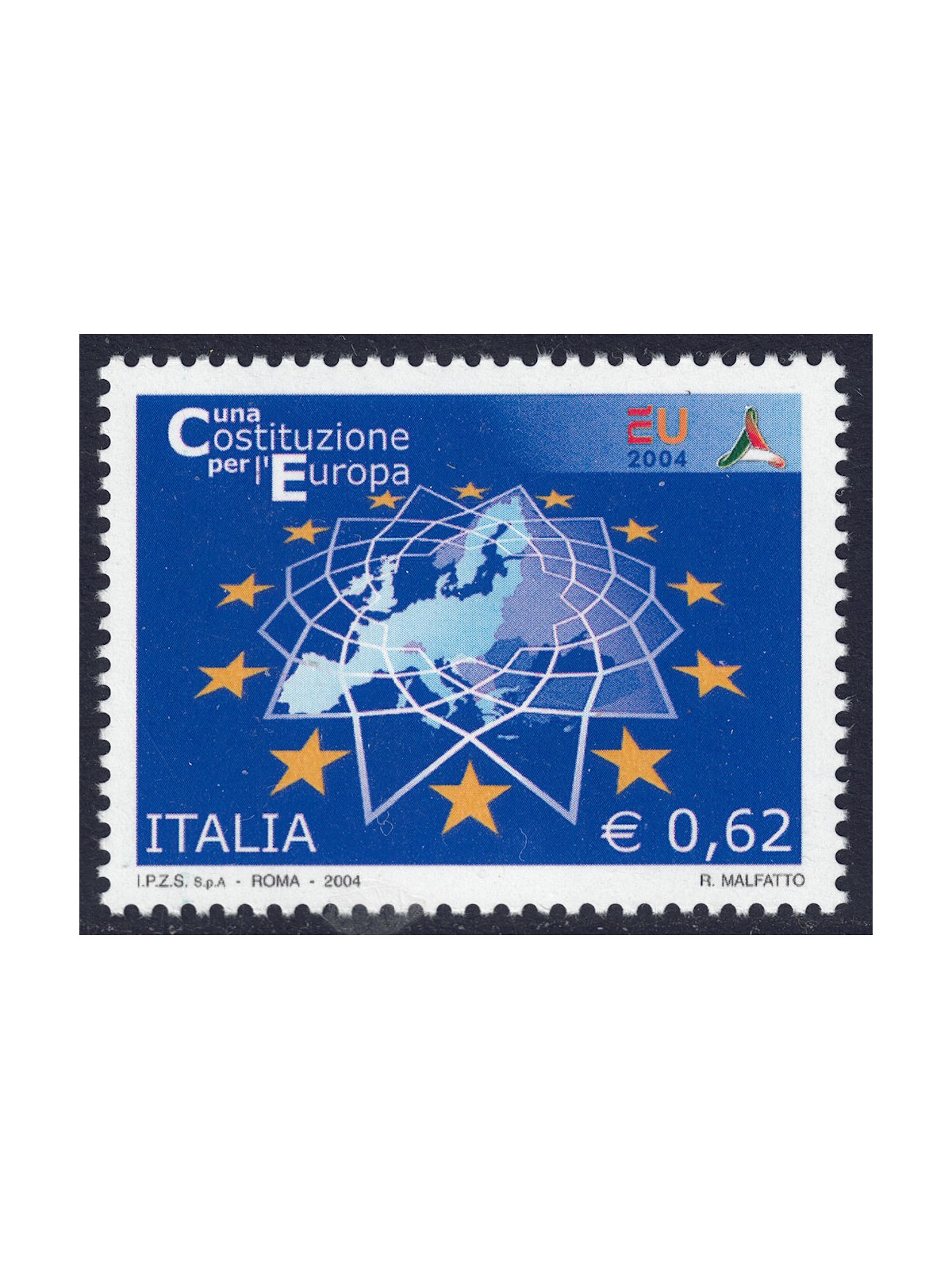 ITALIA 2004 Costituzione Europea MNH**
