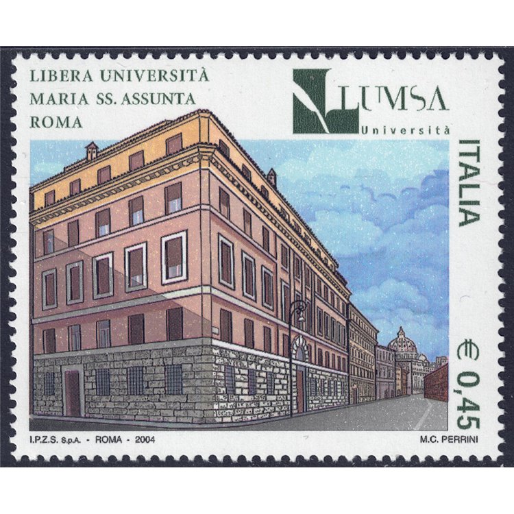 ITALY 2004 Lumsa University MNH**