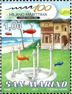 SAN MARINO 2012 Milano Marittima MNH**