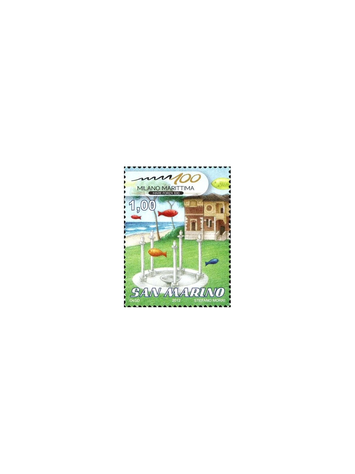 SAN MARINO 2012 Milano Marittima MNH**
