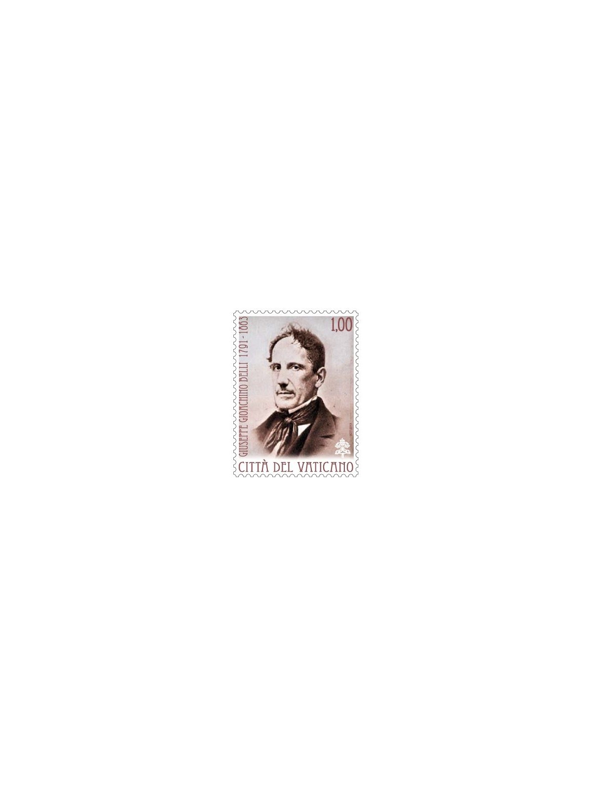 VATICANO 2013 Gioacchino Belli MNH**