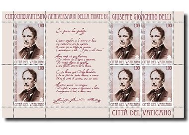 VATICANO 2013 Gioacchino Belli MF MNH**