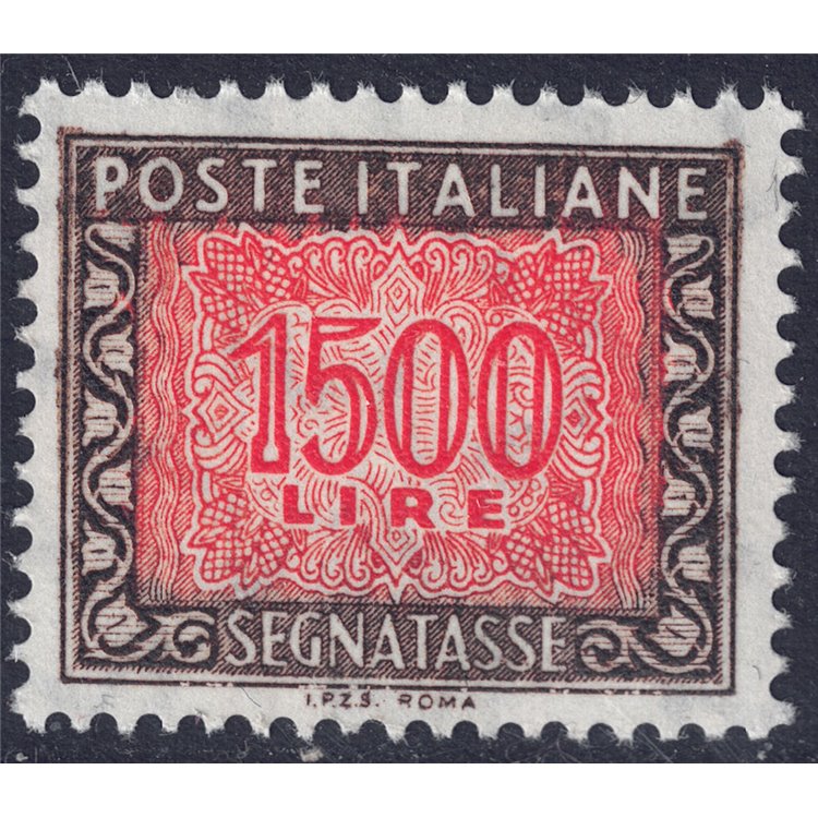 ITALY 1991 £1500 tax stamp MNH**
