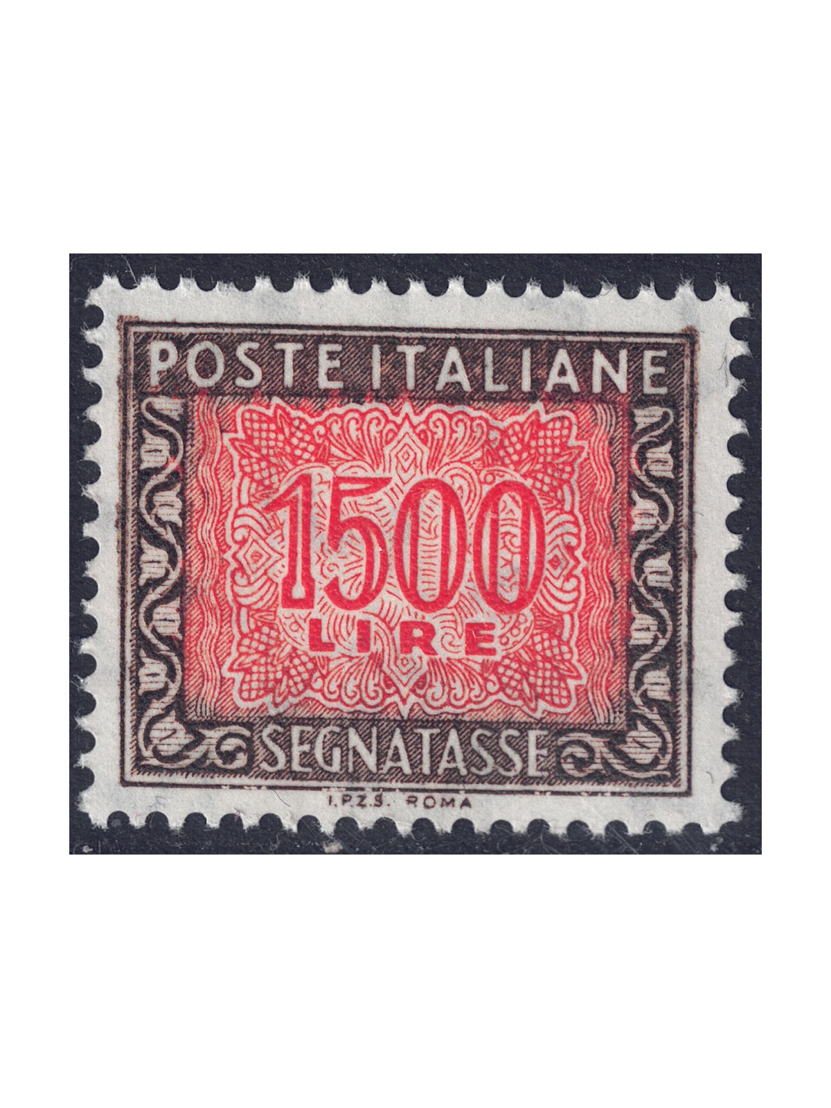 ITALY 1991 £1500 tax stamp MNH**