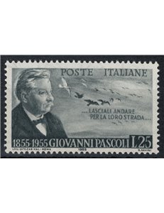ITALY 1955 Giovanni Pascoli MNH**