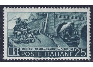 ITALIA 1956 Traforo del Sempione MNH**