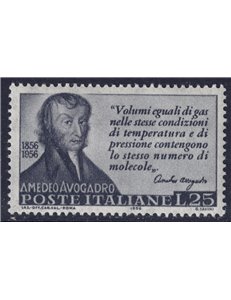 ITALY 1956 Amedeo Avogadro MNH**