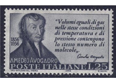 ITALY 1956 Amedeo Avogadro MNH**