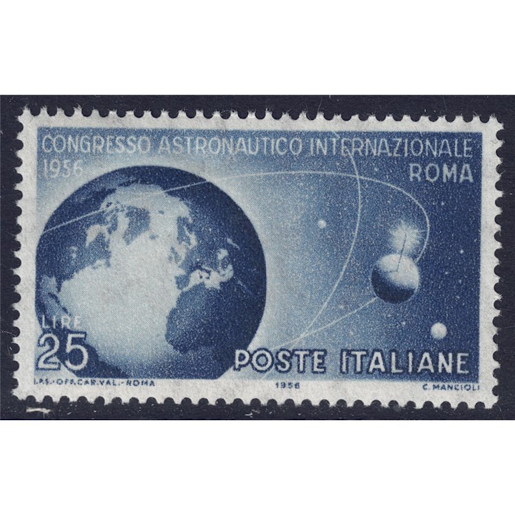ITALY 1956 Astronautical Congress MNH**