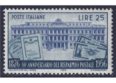 ITALY 1956 Postal Savings MNH**