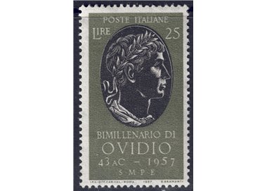 ITALY 1957 Publius Ovidius Naso MNH**