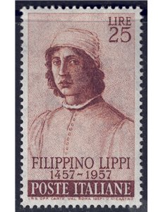 ITALIA 1957 Filippino Lippi MNH**