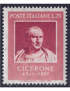 ITALY 1957 Cicero MNH**