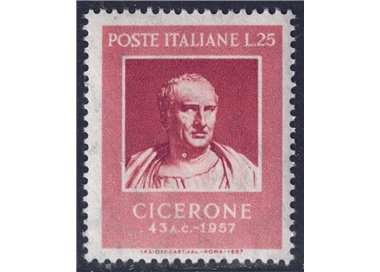 ITALY 1957 Cicero MNH**