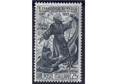 ITALY 1957 Saint Francis of Paola MNH**
