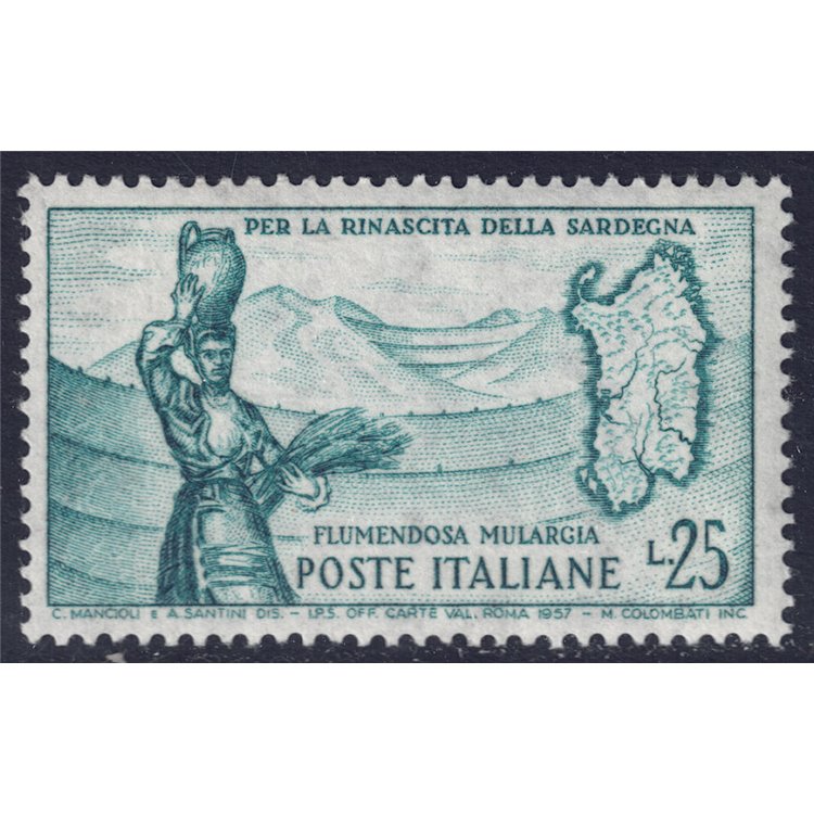 ITALY 1958 Flumendosa Power Plant MNH**