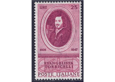 ITALIA 1958 Evangelista Torricelli MNH**