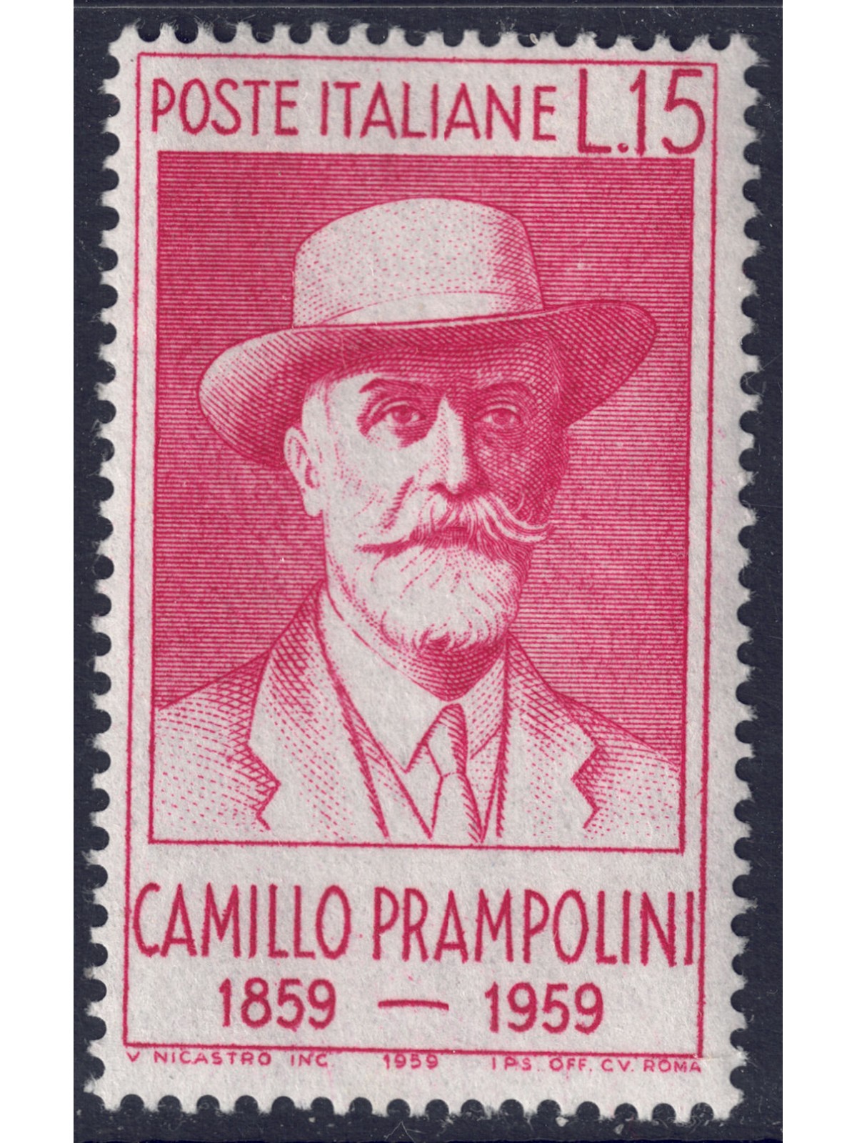 ITALIA 1959 Camillo Prampolini MNH**