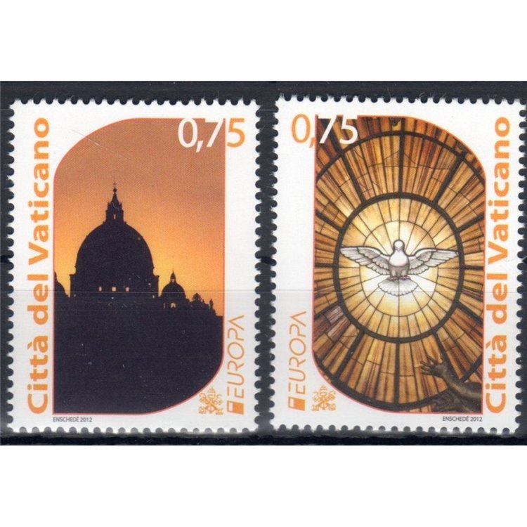 VATICAN 2012 Europe 2v MNH**