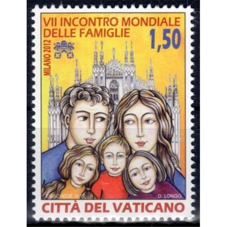 VATICANO 2012 Incontro delle famiglie MNH**