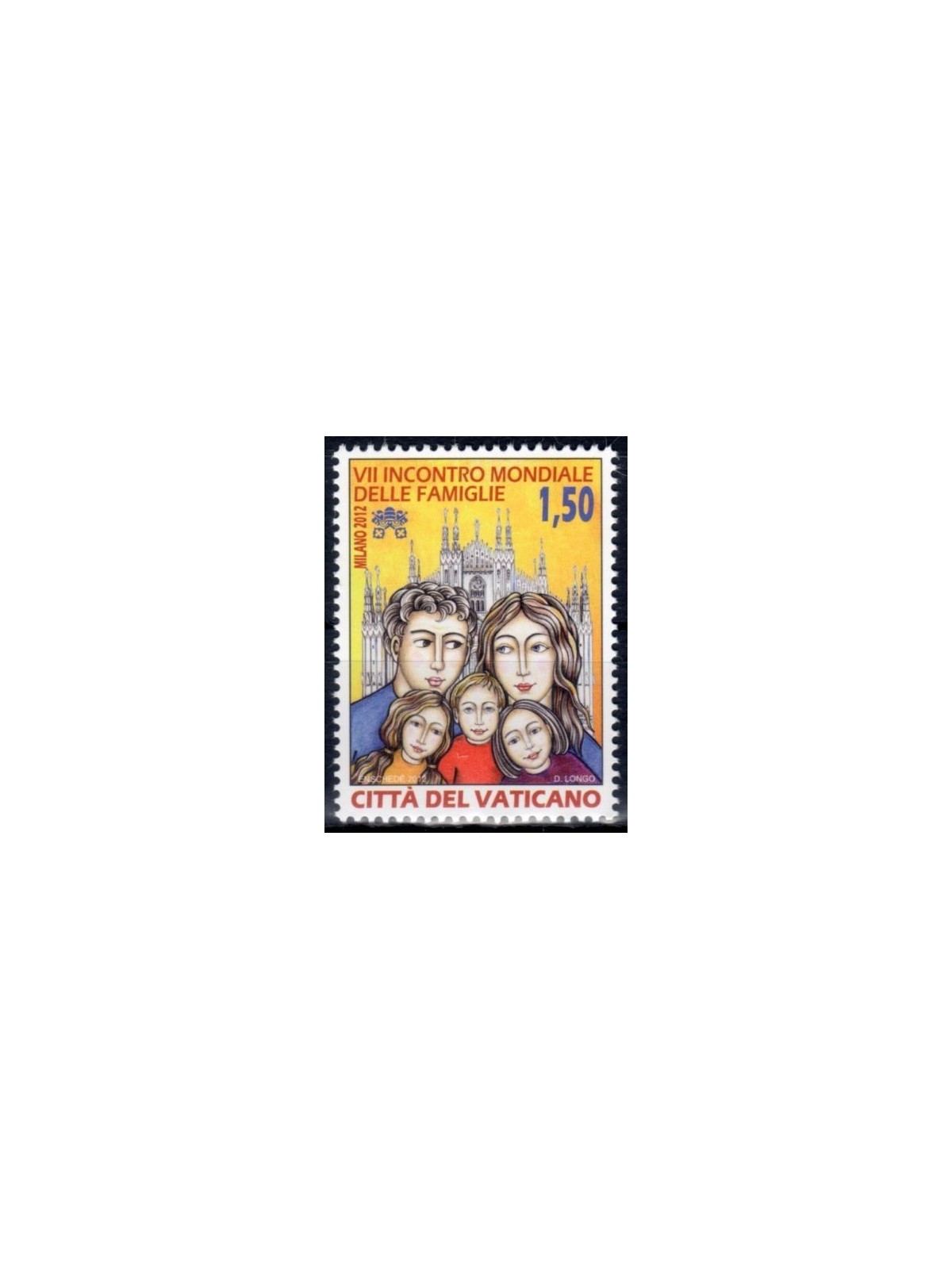 VATICANO 2012 Incontro delle famiglie MNH**