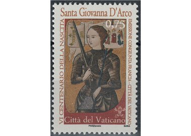 VATICAN 2012 Joan of Arc MNH**