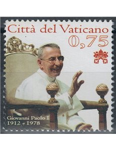 VATICANO 2012 Papa Giovanni Paolo I MNH**