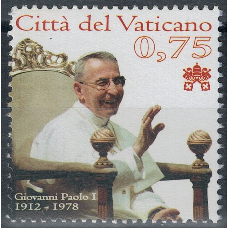 VATICAN 2012 Pope John Paul I MNH**