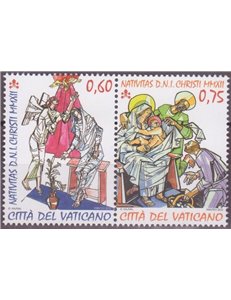 VATICAN 2012 Christmas 2v MNH**