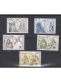 VATICAN 2012 Pope's travels 5v MNH**