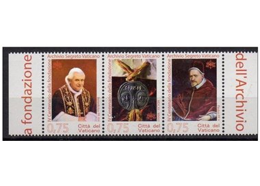 VATICANO 2012 Archivio segreto vaticano 3v MNH**