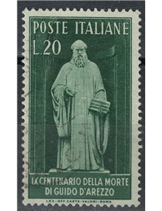 ITALY 1950 Guido d'Arezzo us