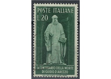ITALY 1950 Guido d'Arezzo us