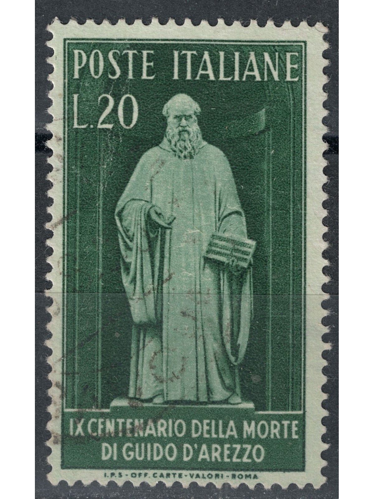 ITALY 1950 Guido d'Arezzo us
