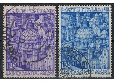 ITALY 1950 Holy Year 2v us