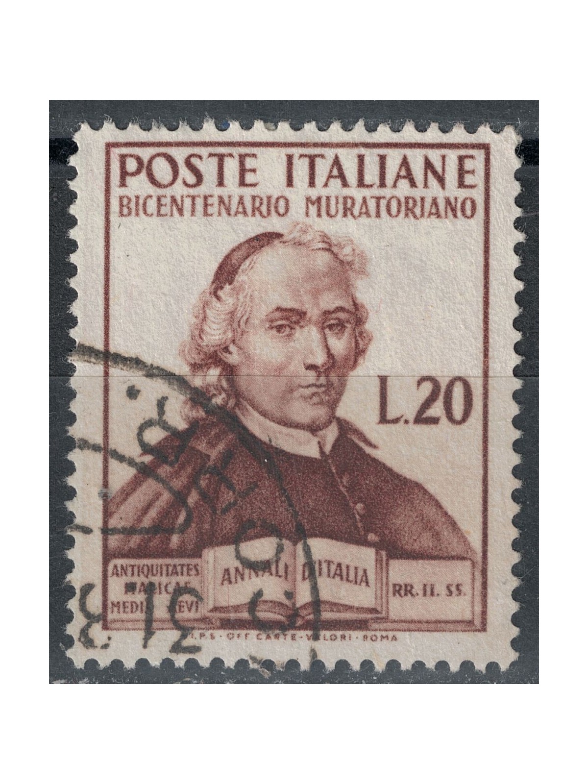 ITALY 1950 Ludovico Antonio Muratori us