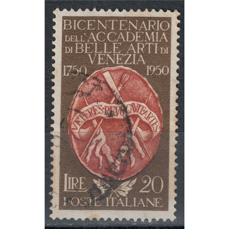 ITALY 1950 Academy of Fine Arts used