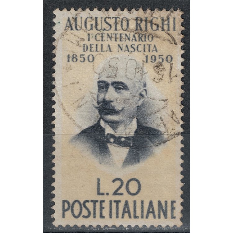 ITALIA 1950 Augusto Righi us