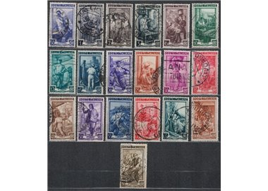ITALY 1950 Italy at work 19v used