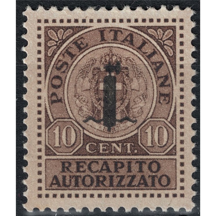 ITALIA RSI 1944 Recapito autorizzato MNH**