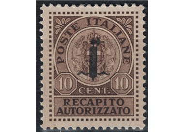 ITALY RSI 1944 Authorised delivery MNH**