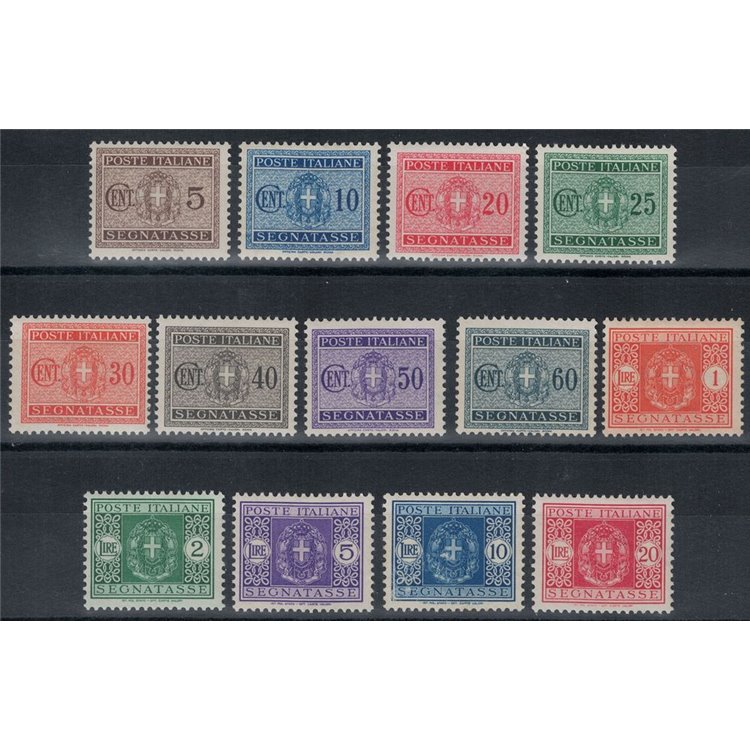 ITALIA REGNO 1934 Segnatasse 13v MH*