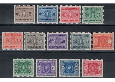 ITALIA REGNO 1934 Segnatasse 13v MH*