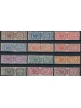 ITALIA REGNO 1927-39 Pacchi postali 12v MH*
